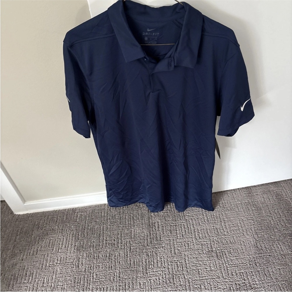 Nike Men's Deep Blue Dri-FIT Polo
